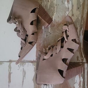Zodiac Suede Heels